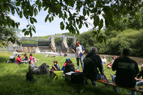 Pause déjeuner sur l'herbe © Charles Crié/CCAS