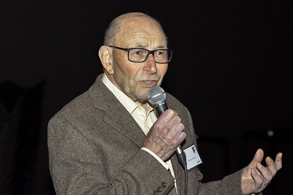 Georges Requier, 91 ans était ancien encadrant et directeur adjoint de 1958 à1964 © D.Delaine/ccas