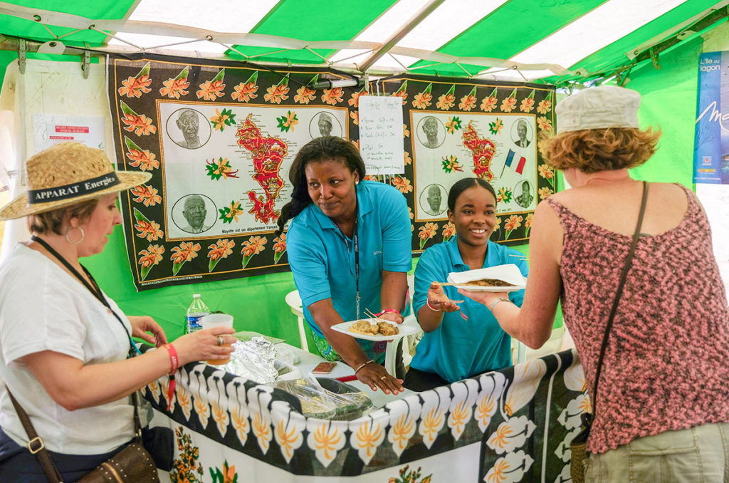 Festival d'énergies 2018, stand de la CMCAS Mayotte