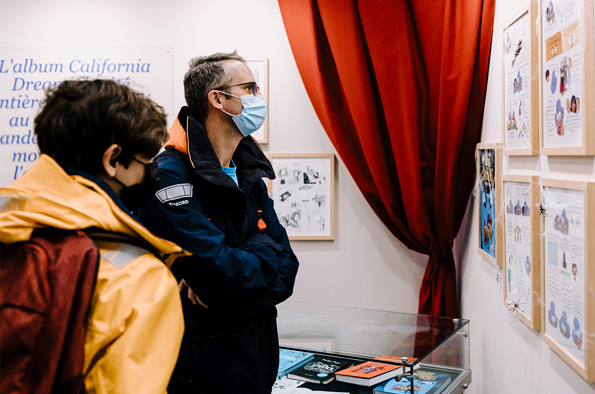 [En images] La BD, reine d’un week-end à Saint-Malo | Journal des Activités Sociales de l'énergie | 111429 40 ans de Quai des Bulles a Saint Malo 2021