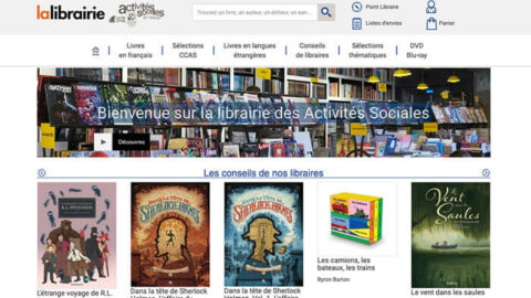 Tout savoir sur la librairie des Activités Sociales | Journal des Activités Sociales de l'énergie | Capture ccas.lalibrairie.com 1