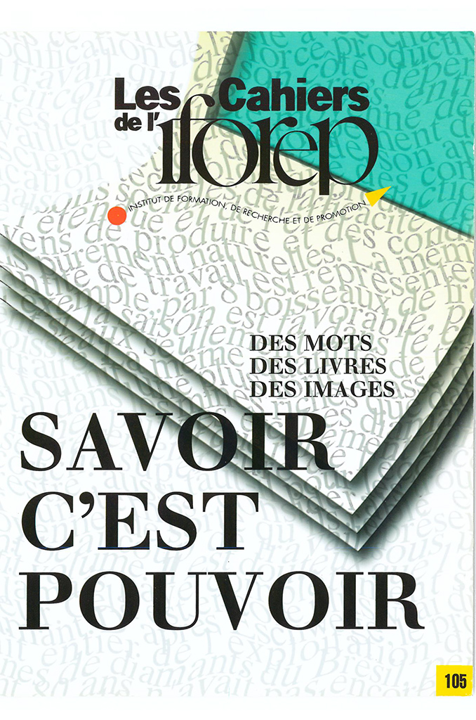 L’Iforep a cinquante ans : retour sur une aventure émancipatrice | Journal des Activités Sociales de l'énergie | Couverture Savoir cest pouvoir