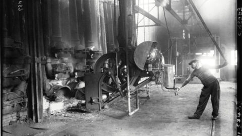 Usine à Gaz à Versailles en 1914-1918. Source : Gallica