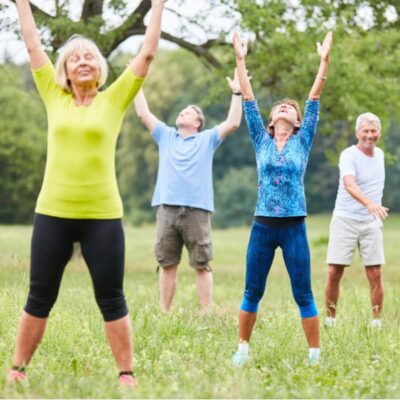 Illustration du fitness pour les seniors©Shutterstock