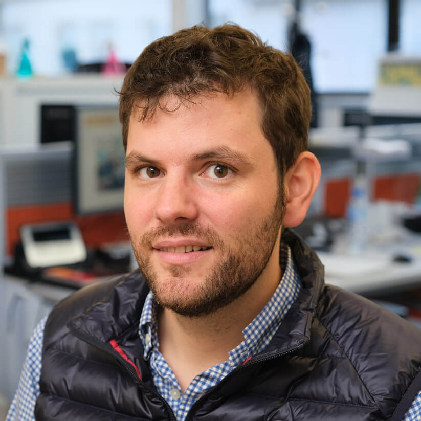 Pierre Leclerc, manager d'équipe GRDF à Châlon-sur-Saône, automne 2022.