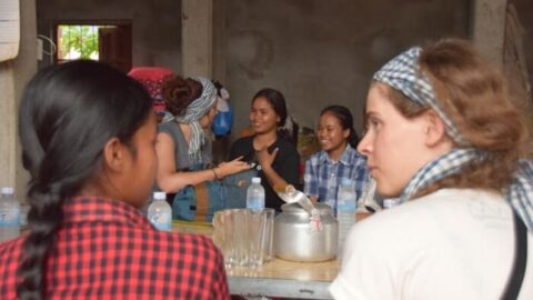 Voyage solidaire CCAS au Cambodge, 2018.