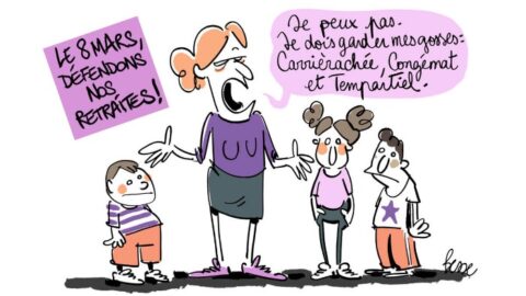 Réforme des retraites : les femmes en lutte témoignent | Journal des Activités Sociales de l'énergie | 130165 Camille Besse 8 mars1