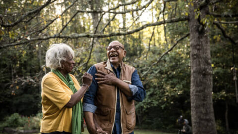 Couple de senior, illustration chronique santé sur la sexualité