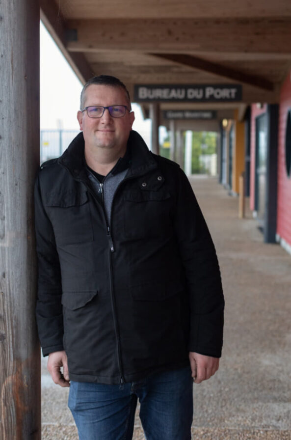 Christophe Giovannon, technicien de conduite à Flamanville et sauveteur en mer | Journal des Activités Sociales de l'énergie | 128974 Portrait de Christophe Giovannon