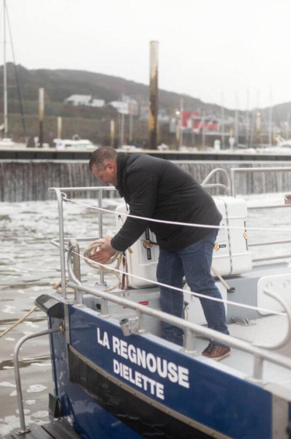 Christophe Giovannon, technicien de conduite à Flamanville et sauveteur en mer | Journal des Activités Sociales de l'énergie | 128990 Portrait de Christophe Giovannon