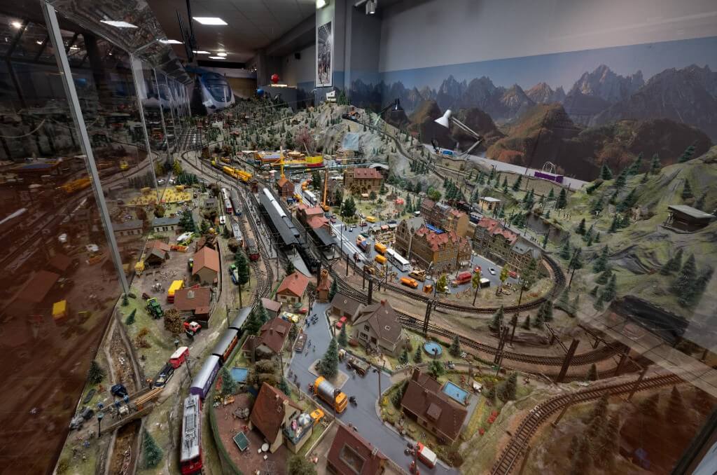 Maquette de 10 mètres (collection privée), Cité du train, Mulhouse.