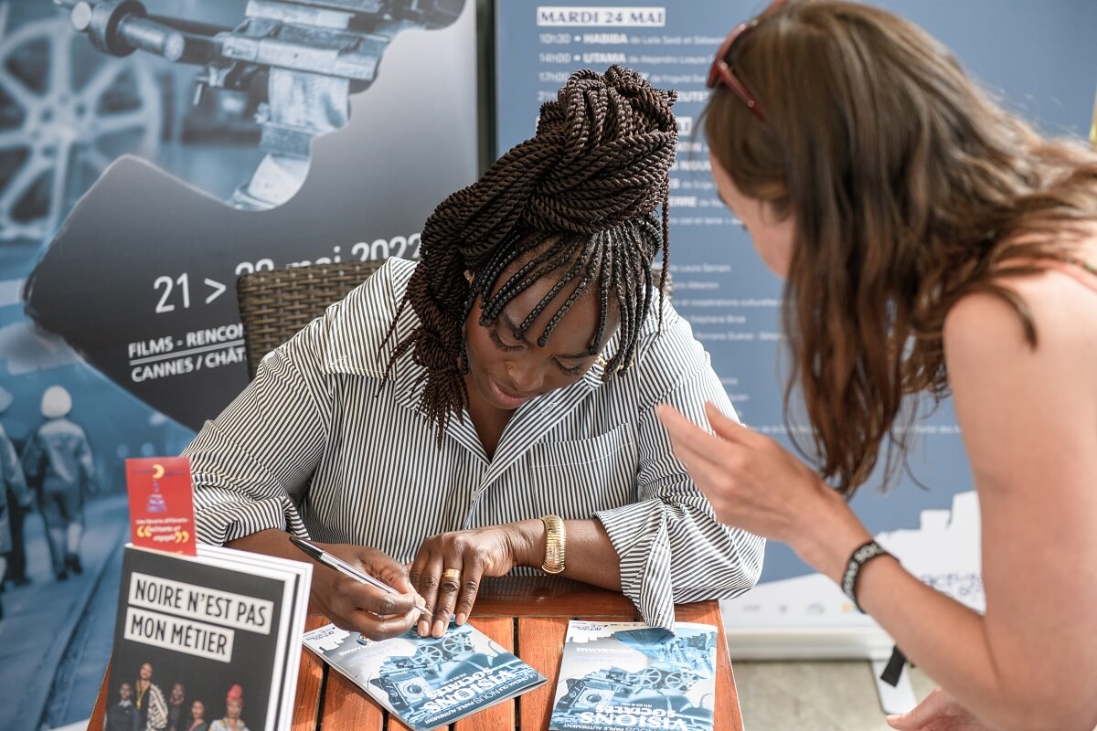 Aïssa Maïga, réalisatrice et comédienne, au Festival de cinéma de la CCAS Visions Sociales 2022