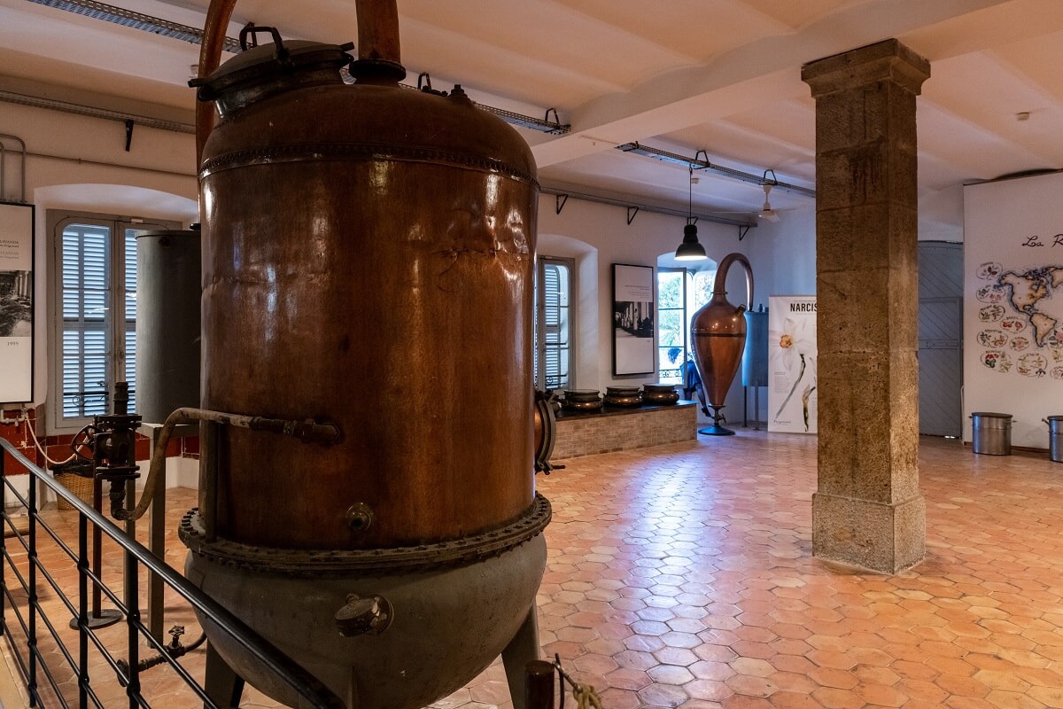 Parfumerie Fragonard à Grasse.