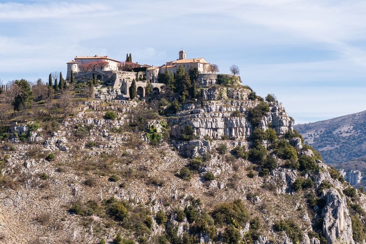 Vue sur la ville de Gourdon