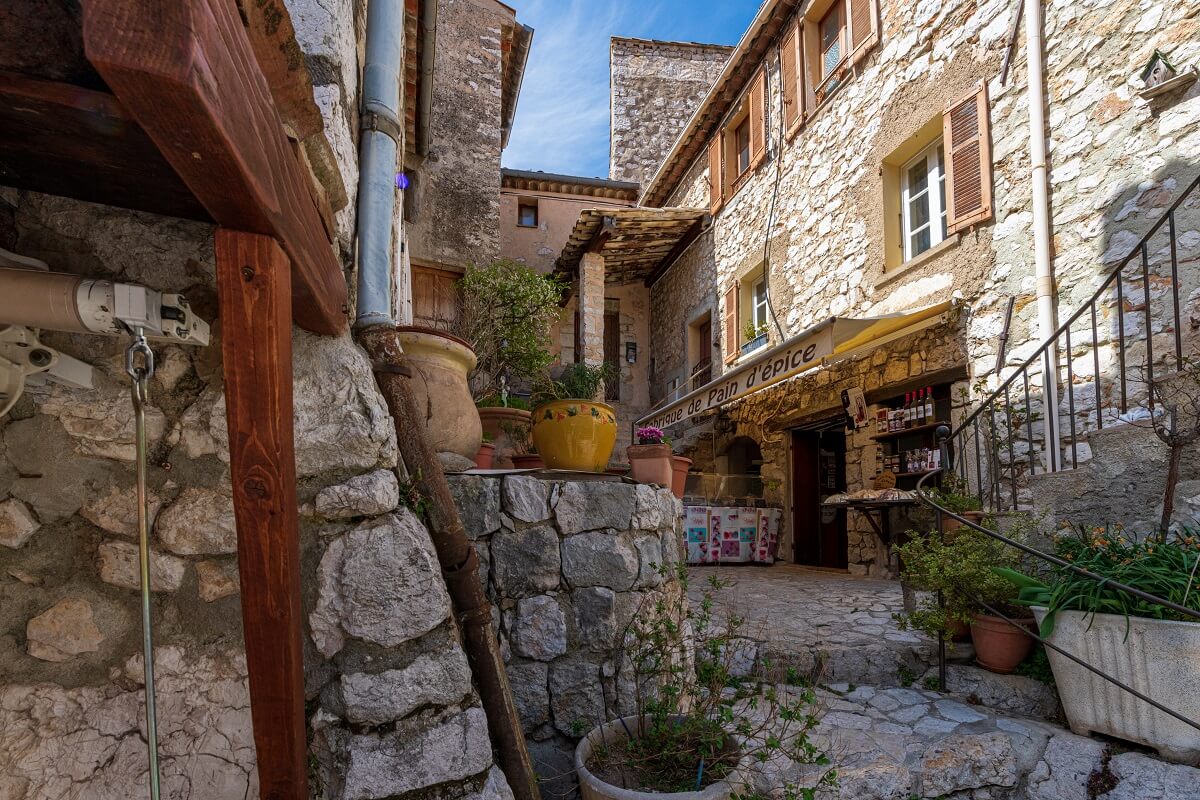 Ruelle de la ville de Gourdon.