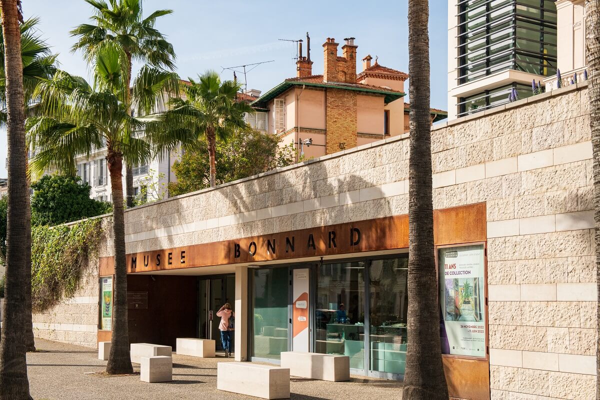 Entrée du musée Bonnard (Le Cannet)