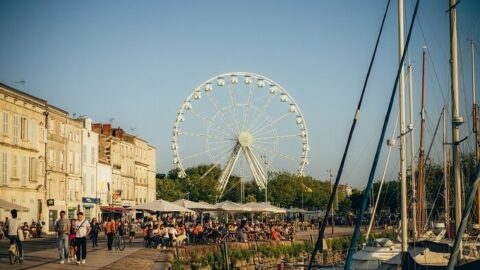 Quartier du vieux port. Carnet de voyage à La Rochelle, CCAS 2023.