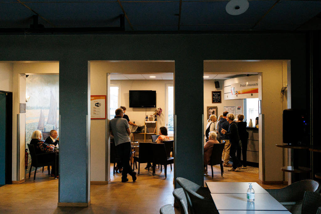 Séjour solidaire dédié aux aînés de la CMCAS Essonne à Merlimont (Pas-de-Calais), fin mai 2023.