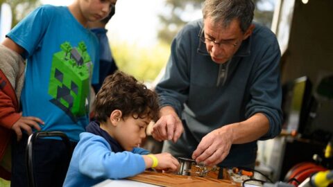 Festival Les jeunes et les enfants d'abord à La Ville-du-Bois en 2019, Radioclub national du personnel des Industries électriques et gazières