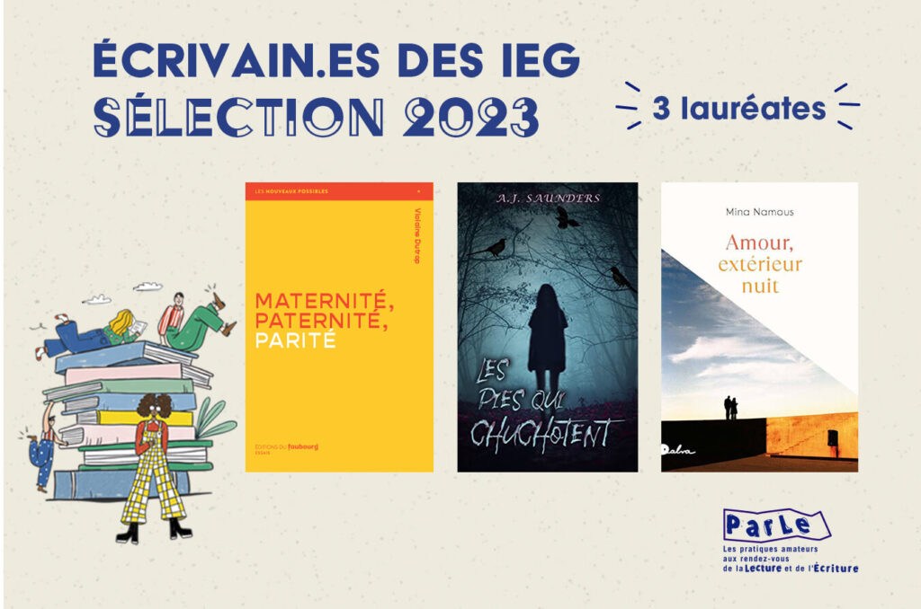 Bannière Concours écrivains des IEG 2023 