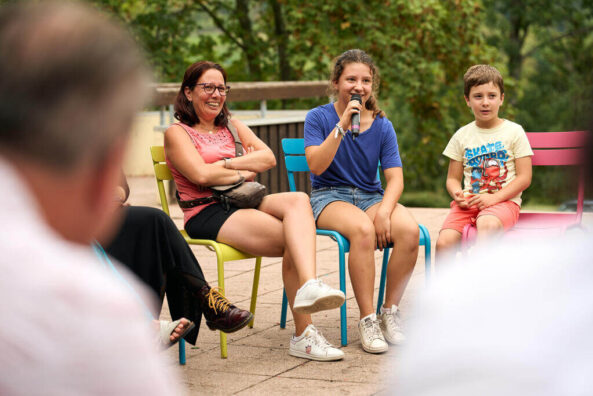 À Kaysersberg, valides et non-voyants à égalité le temps d'un week-end | Journal des Activités Sociales de l'énergie | 138714 kaysersberg ccas fete papillons 2023