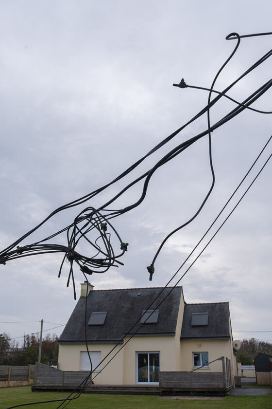 Tempête Ciaran : les agents au chevet d'un réseau "haché menu" dans le Finistère | Journal des Activités Sociales de l'énergie | 20231111 CRIEC Morgat TempeteCIARAN 21