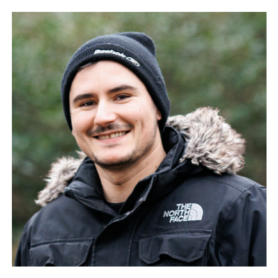 Alexandre, 28 ans, technicien d'intervention polyvalent Enedis. Repas des actifs des Yvelines, 14 décembre 2023.