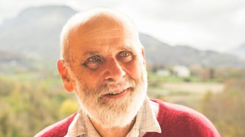 Luc Lemaire, 68 ans, retraité d'EDF Flamanville, CMCAS Pays de Savoie. Photo : Etienne Mehr