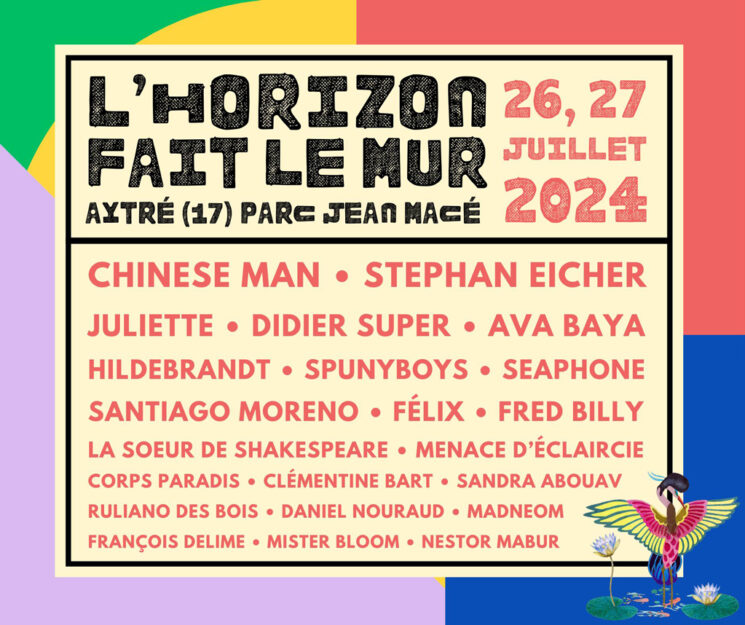 Billetterie : sept festivals à moins d'une heure d'un village vacances | Journal des Activités Sociales de l'énergie | festival lhorizon fait le mur 2024