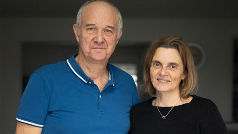 Bruno et Anne Deroubaix (CAS Metz EDF), parrain et marraine d'un enfant placé grâce à France Parrainages.