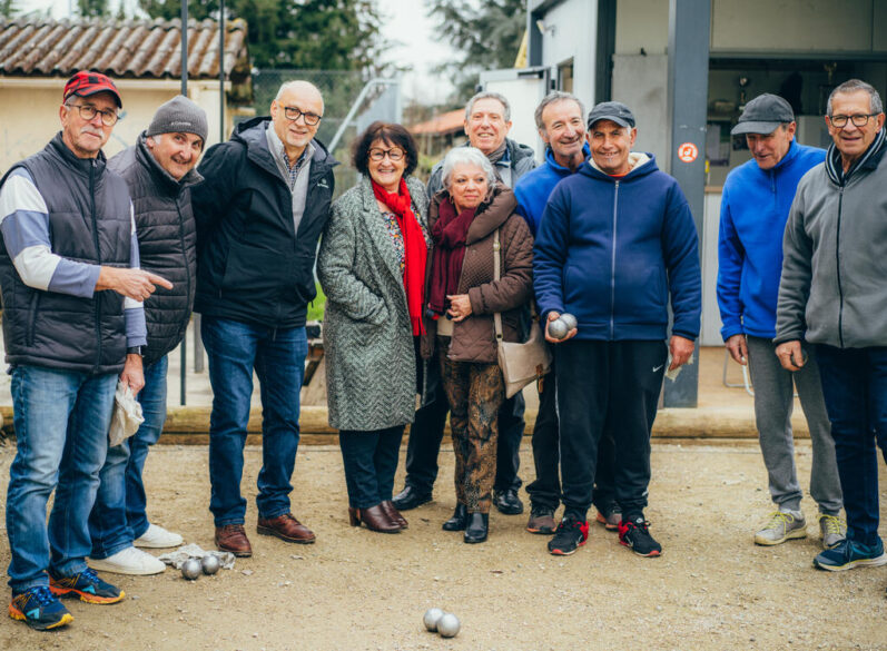 "On ne s’ennuie jamais" : un après-midi avec les inactifs de la CMCAS Agen | Journal des Activités Sociales de l'énergie | 142826 section petanque cmcas agen fevrier 2024